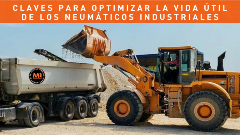 Claves para optimizar la vida útil de los neumáticos industrialesMacizado elástico para neumáticos agrícolas: protección frente a pinchazos, cortes y paradas imprevistas